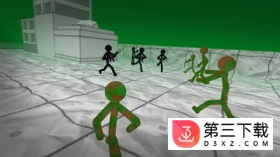 柴人大战僵尸3d版游戏