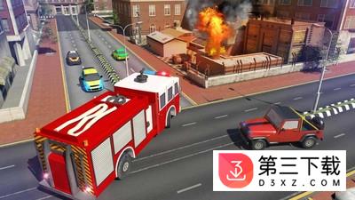 消防卡车模拟器游戏