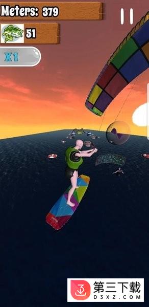 风筝冲浪游戏