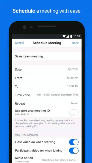 Zoom安卓版