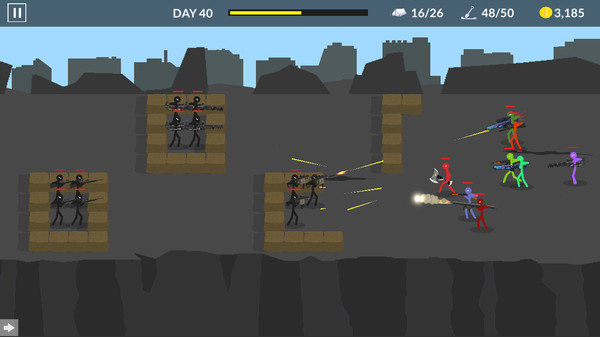 火柴人生存战争跑酷手游