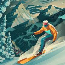 雪山滑雪大冒险2