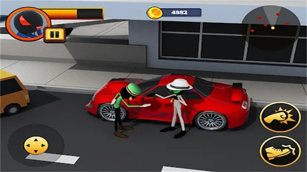 火柴人溜出去H5